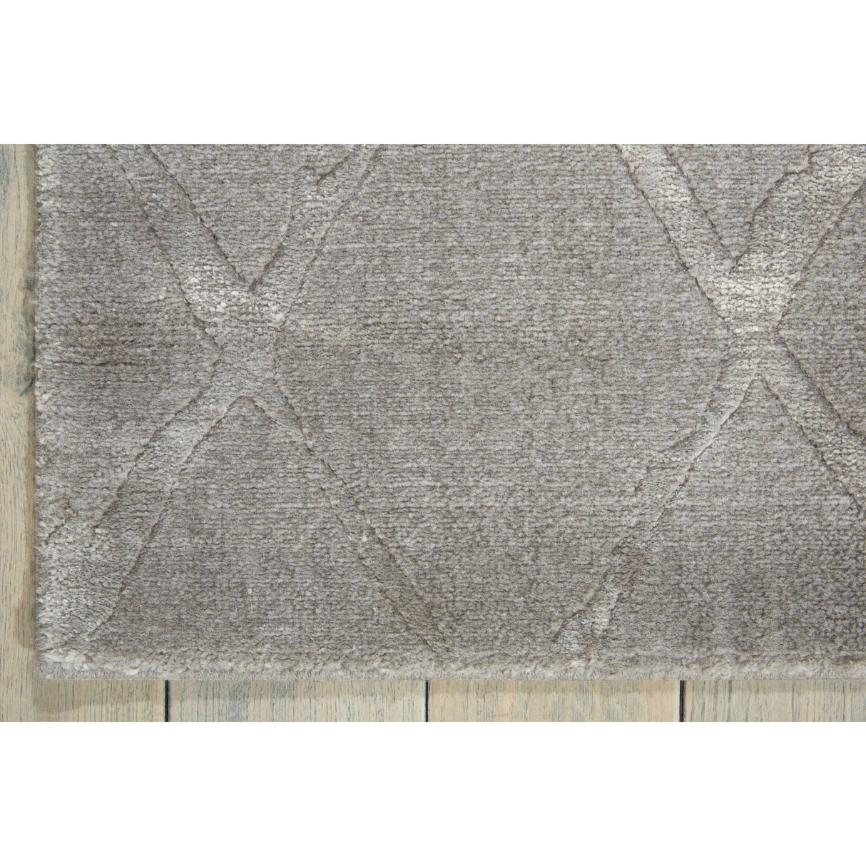 Nourison Twilight Contemporary Geometric Trellis Area Rug
