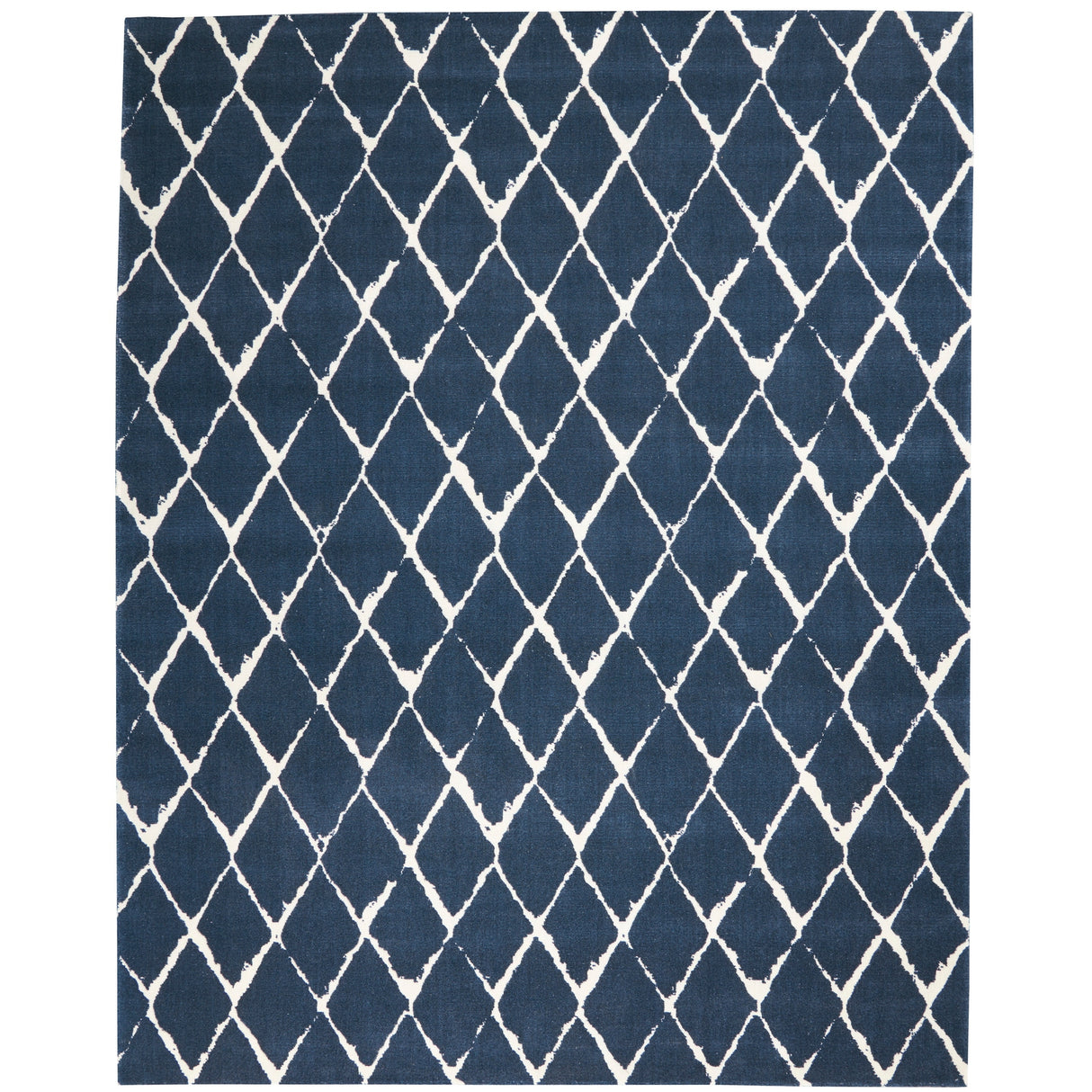 Nourison Twilight Contemporary Geometric Trellis Area Rug