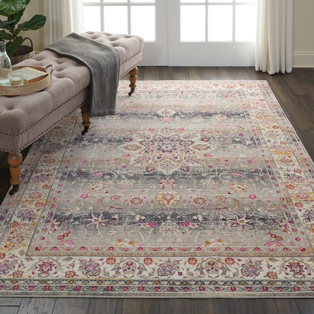 Nourison Vintage Kashan Traditional Area Rug