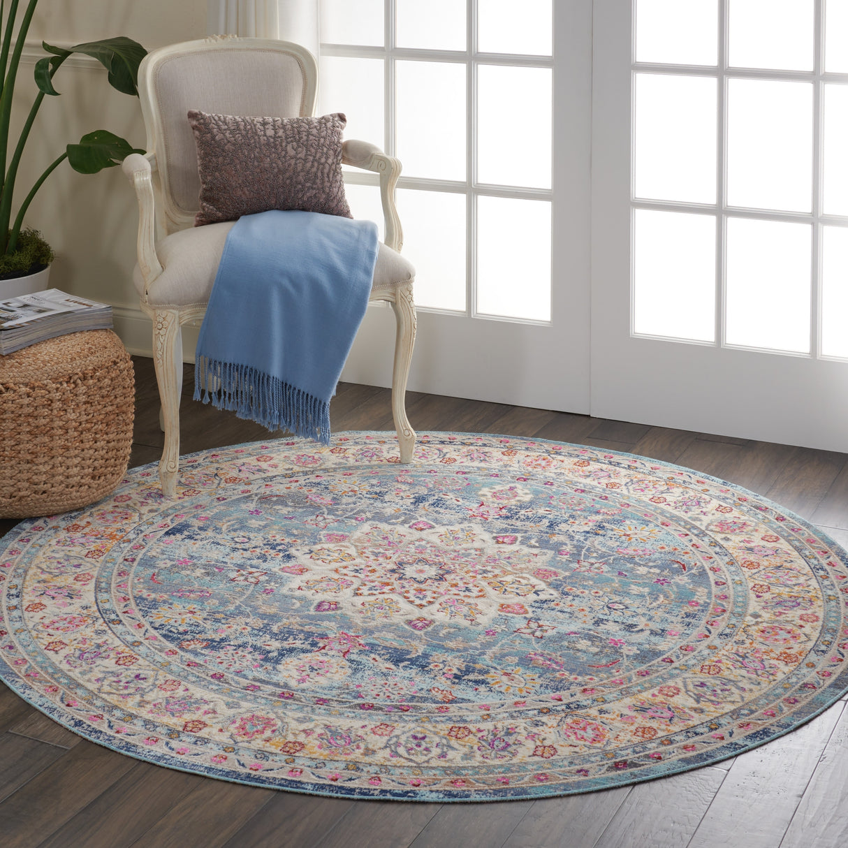 Nourison Vintage Kashan Traditional Area Rug