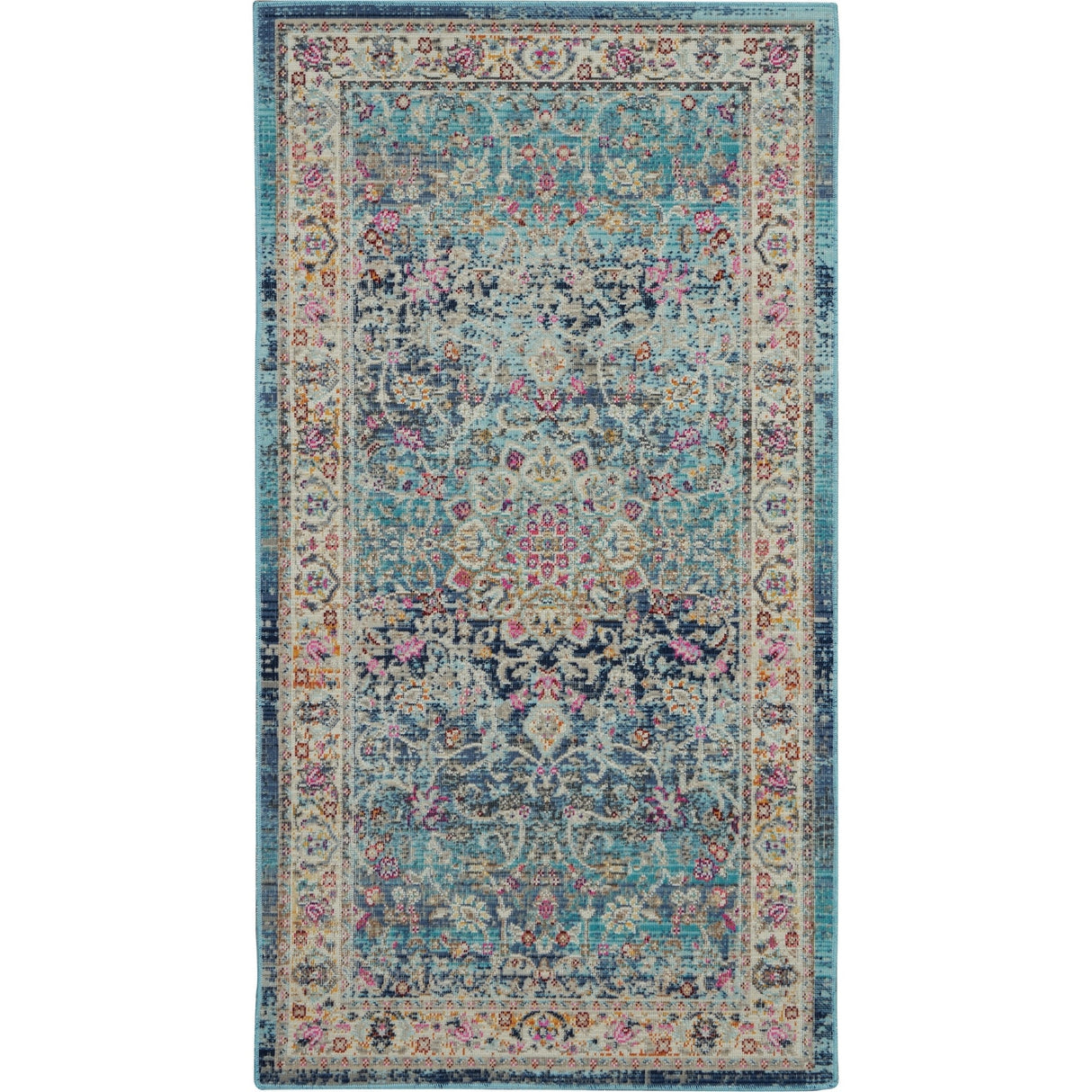 Nourison Vintage Kashan Traditional Area Rug