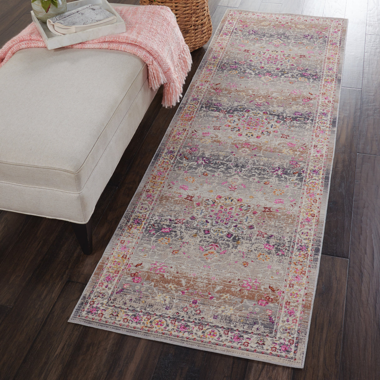 Nourison Vintage Kashan Traditional Area Rug