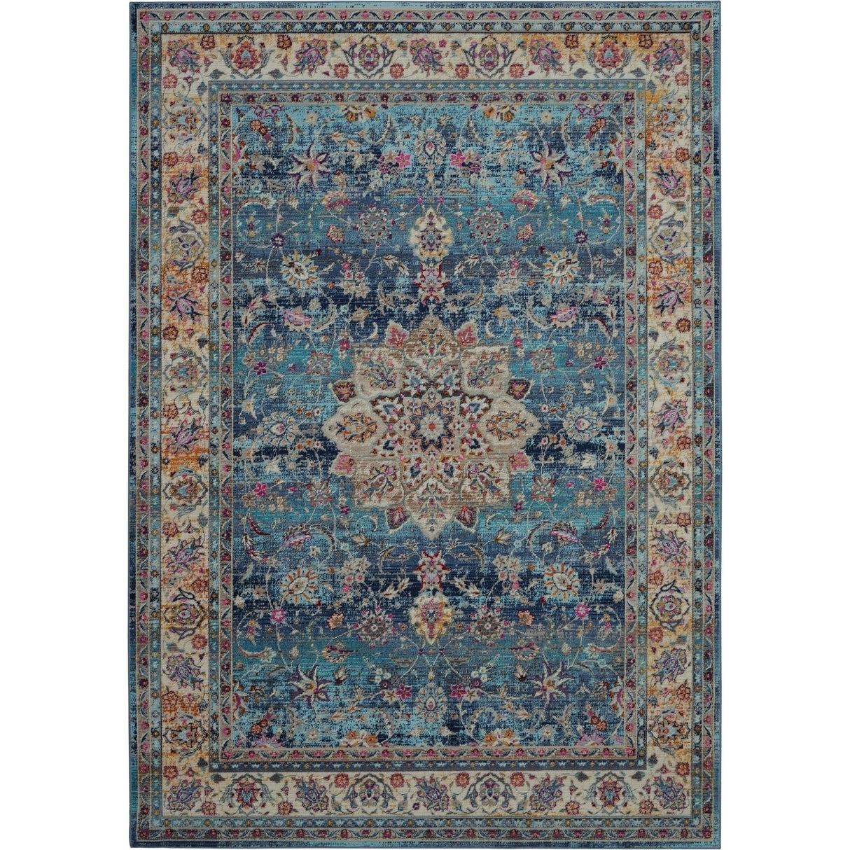 Nourison Vintage Kashan Traditional Area Rug
