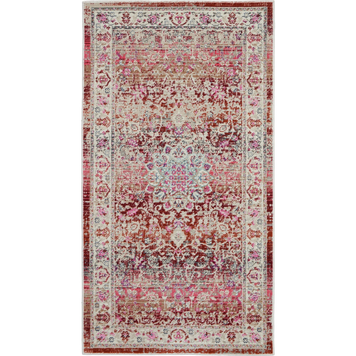Nourison Vintage Kashan Traditional Area Rug