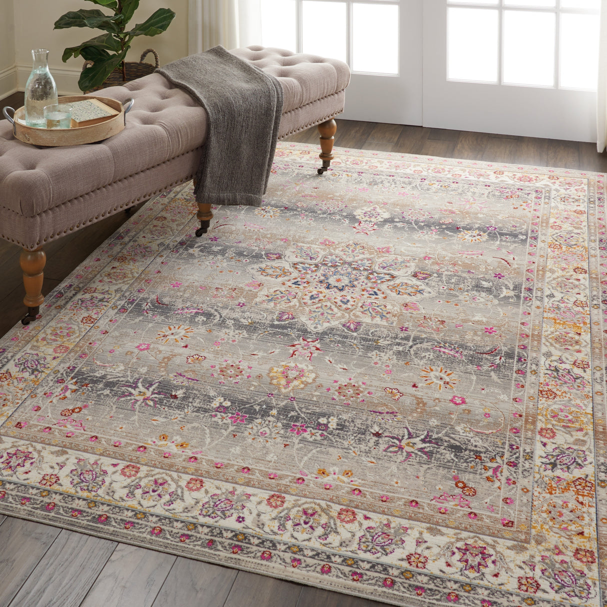 Nourison Vintage Kashan Traditional Area Rug