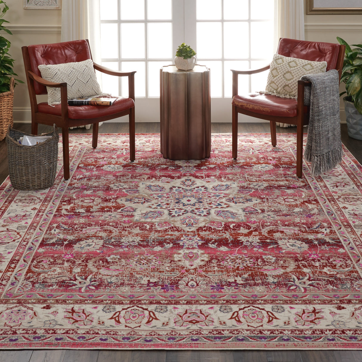 Nourison Vintage Kashan Traditional Area Rug