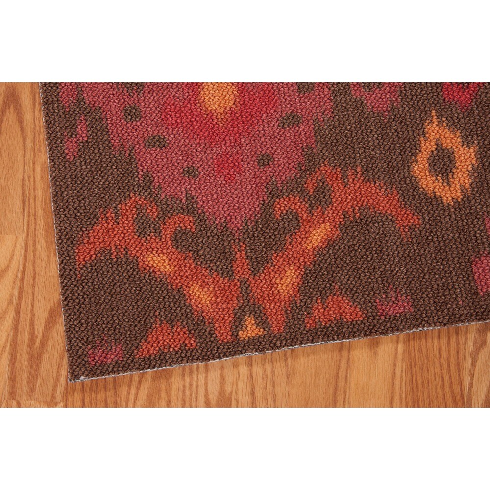 Nourison Vista Modern Ikat Area Rug