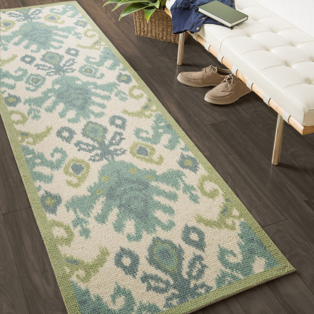 Nourison Vista Modern Ikat Area Rug