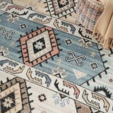 Nourison Washable Beauty Machine Washable Indoor only Multicolored Geometric Area Rug
