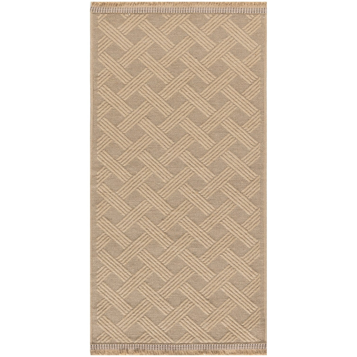 Nourison Washable Indoor Geometric Jute Area Rug