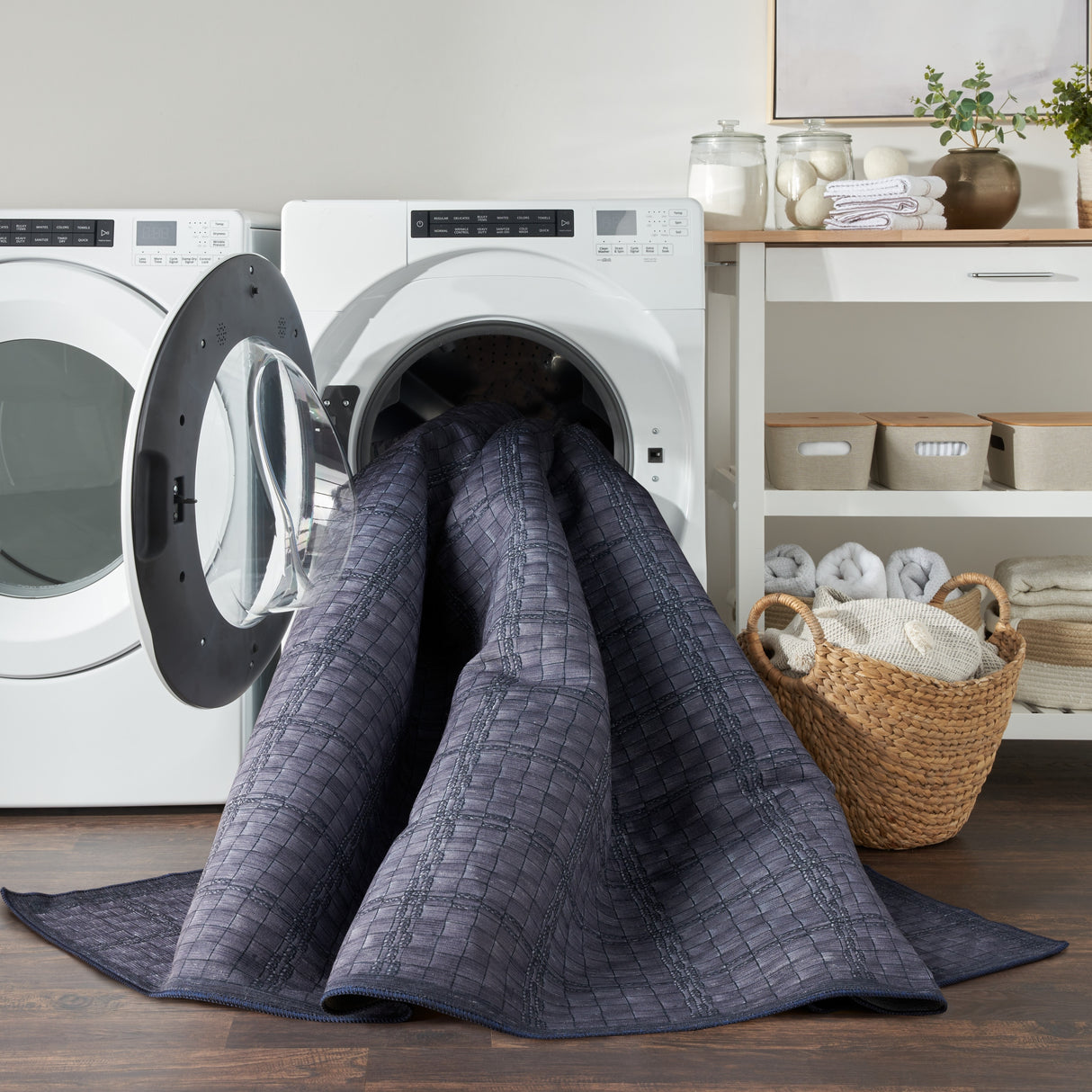 Nourison Washables Indoor Geometric Area Rug
