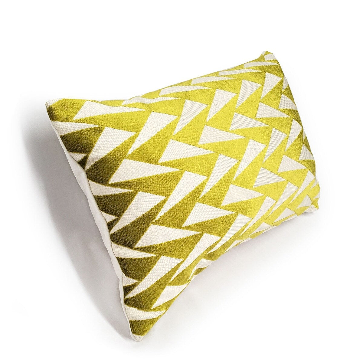Nouveau Chartreuse Throw Pillow