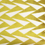 Nouveau Chartreuse Throw Pillow