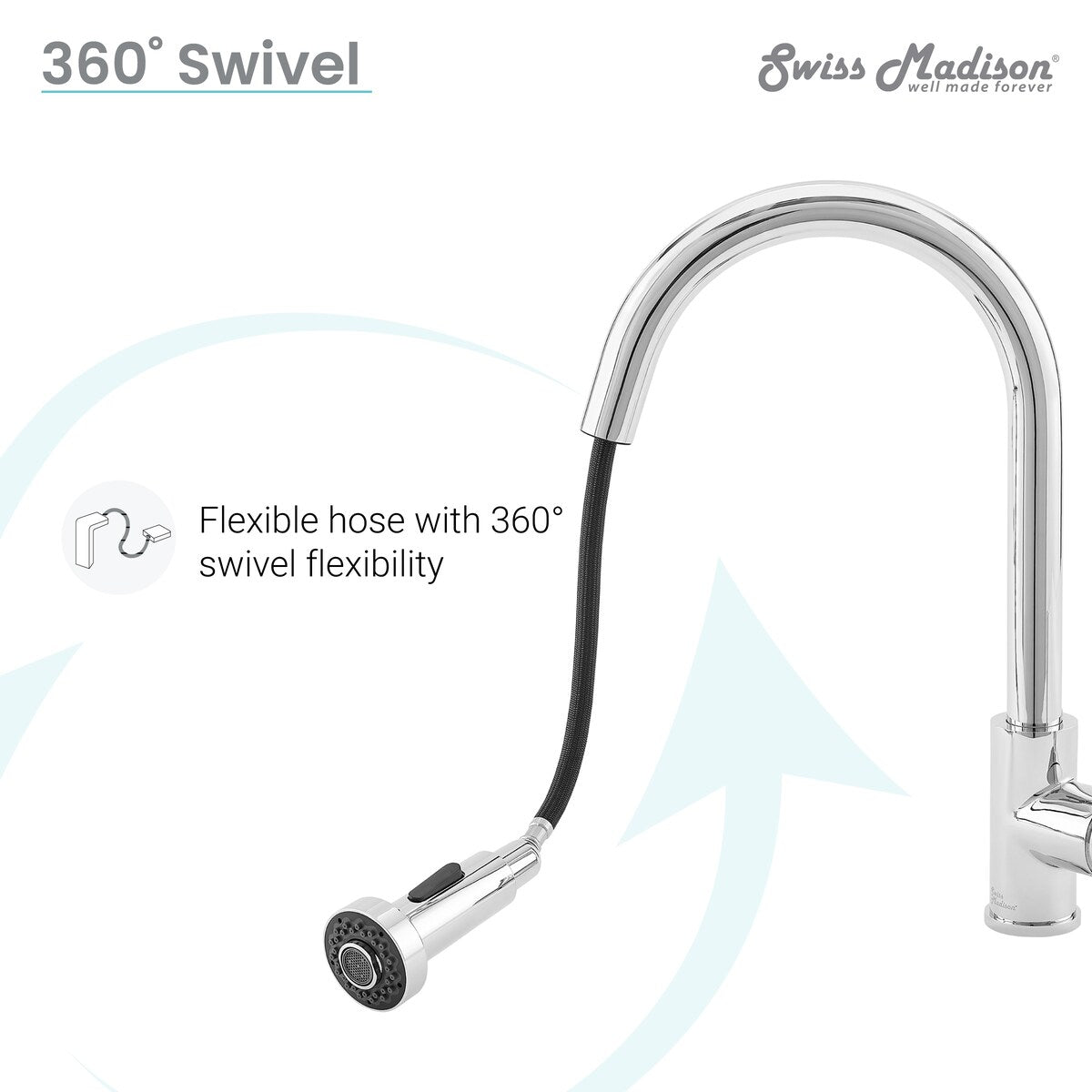 Nouvet Single Handle, Pull-Down Kitchen Faucet