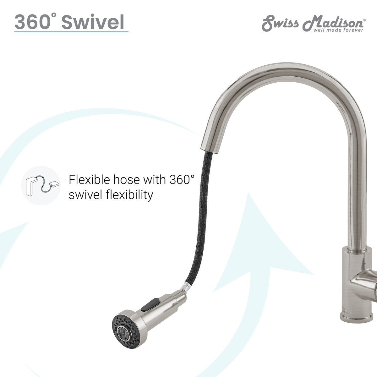 Nouvet Single Handle, Pull-Down Kitchen Faucet