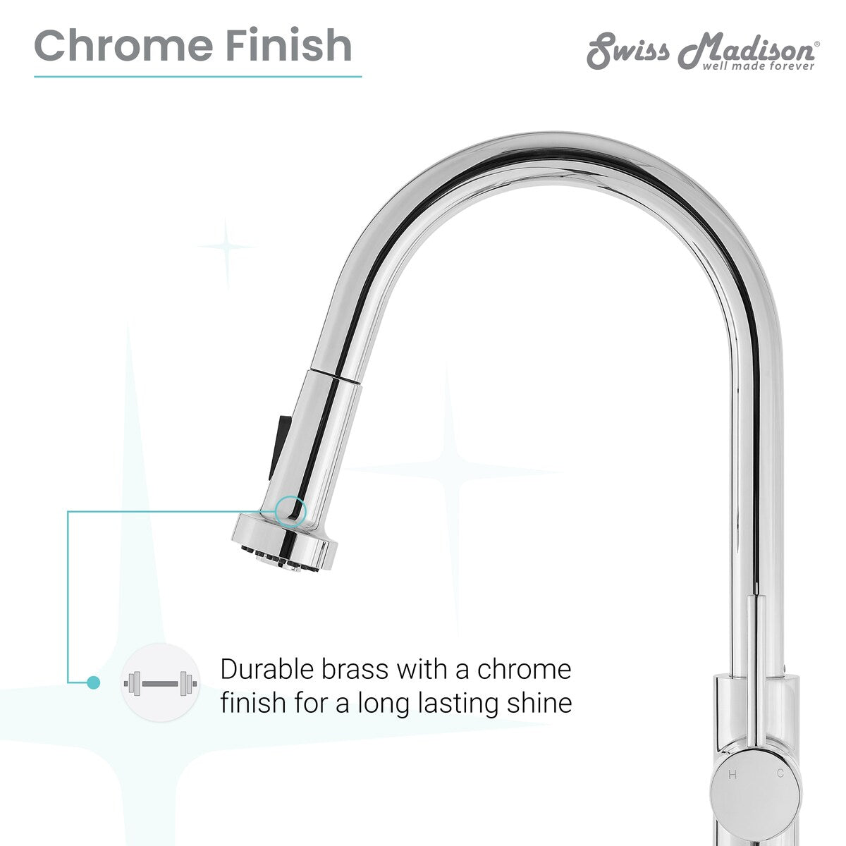 Nouvet Single Handle, Pull-Down Kitchen Faucet