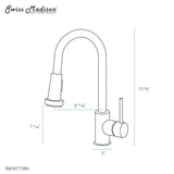 Nouvet Single Handle, Pull-Down Kitchen Faucet