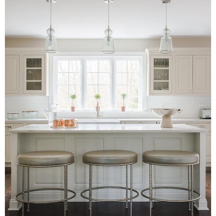 Nova Lighting One Light Mini Pendant Bahari Black - Exact Size