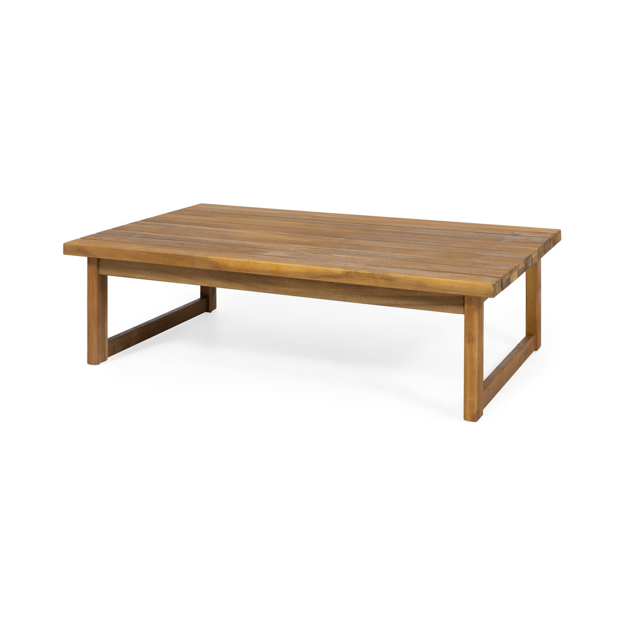 Nova Outdoor 4 Seater Acacia Wood Chat Set with Wicker Accents by Christopher Knight Home