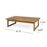 Nova Outdoor 4 Seater Acacia Wood Chat Set with Wicker Accents by Christopher Knight Home