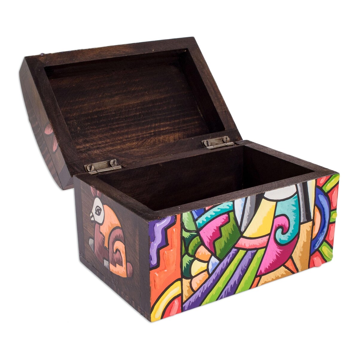 Novica Handmade Beauties From La Palma Wood Decorative Box