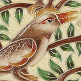 Novica Handmade Bird Song Marble Wall Art
