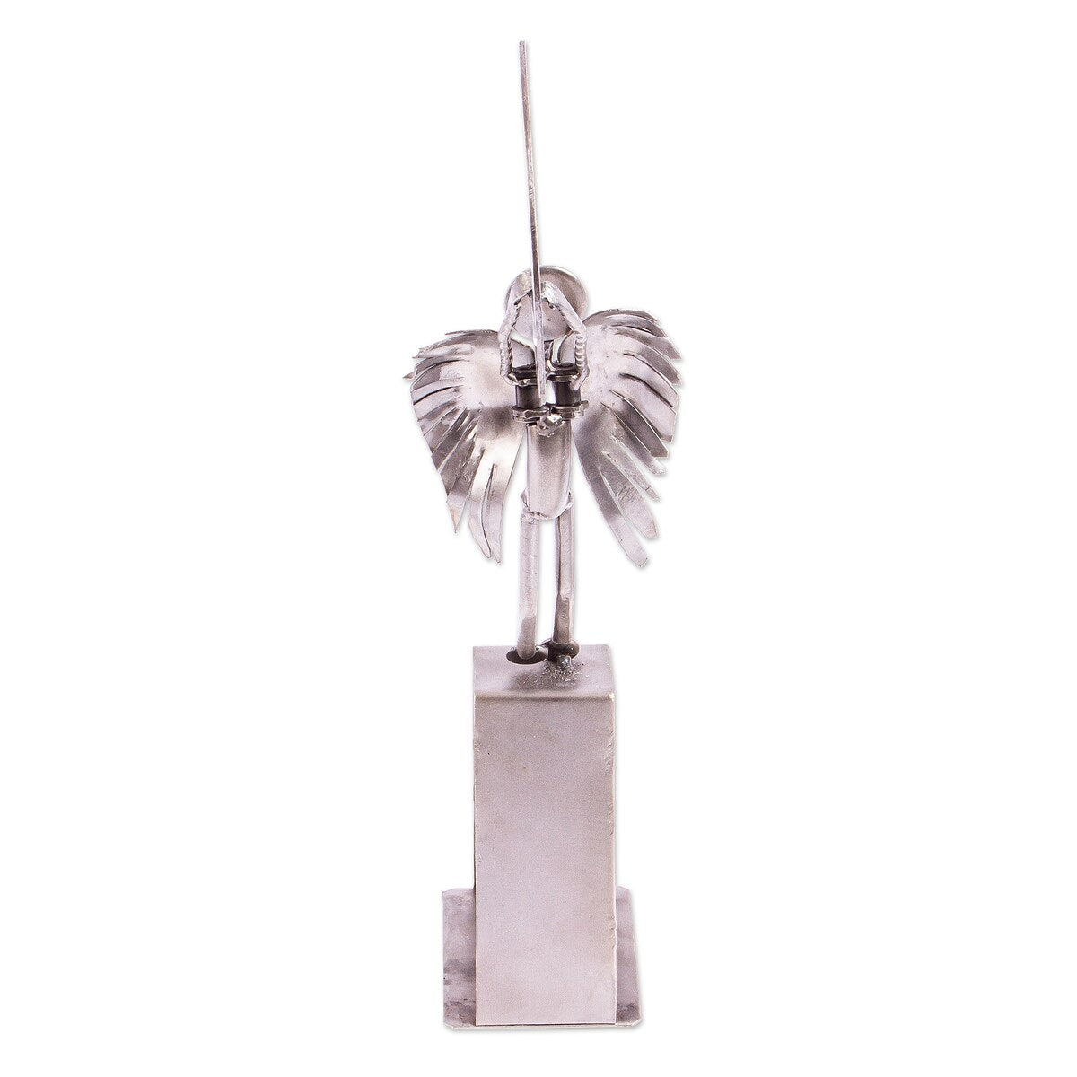 Novica Handmade Capture The Moon Recycled Auto Parts Sculpture