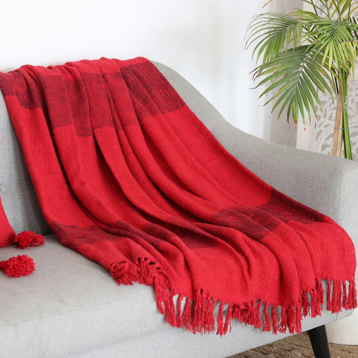 Novica Handmade Celebrate The Magic Cotton Throw