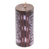 Novica Handmade Coban Coffee Pillar Candle