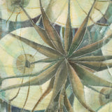 Novica Handmade Dandelions Cotton And Silk Wall Hanging