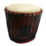 Novica Handmade Dramatic Wood Bongo Drum