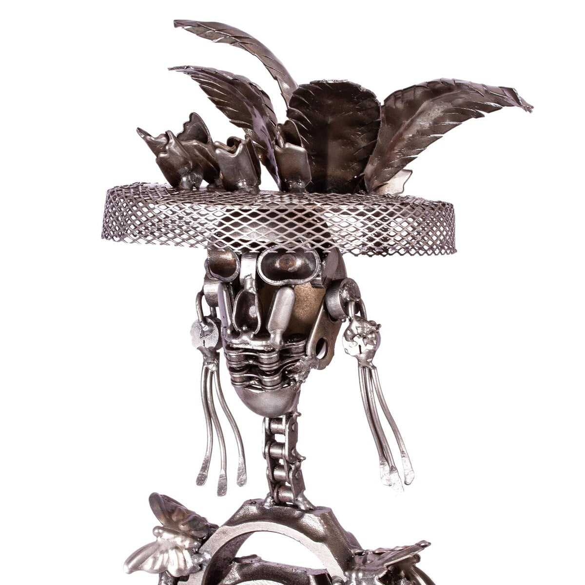 Novica Handmade Drop-Dead Gorgeous Recycled Auto Parts Sculpture