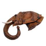 Novica Handmade Gentle Giant Wood Wall Sculpture