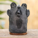 Novica Handmade Good Man Ceramic Statuette