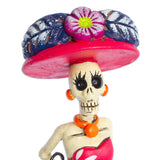 Novica Handmade Grande Dame Catrina Ceramic Sculpture