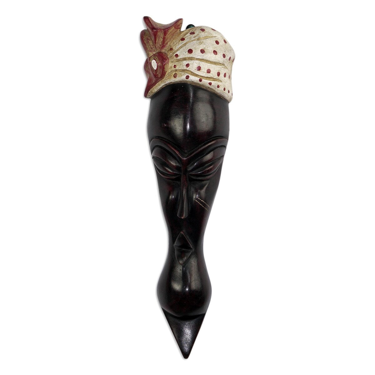 Novica Handmade Gyele African Wood Mask