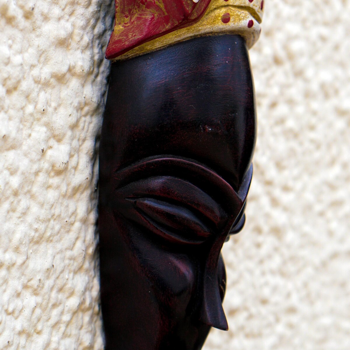 Novica Handmade Gyele African Wood Mask