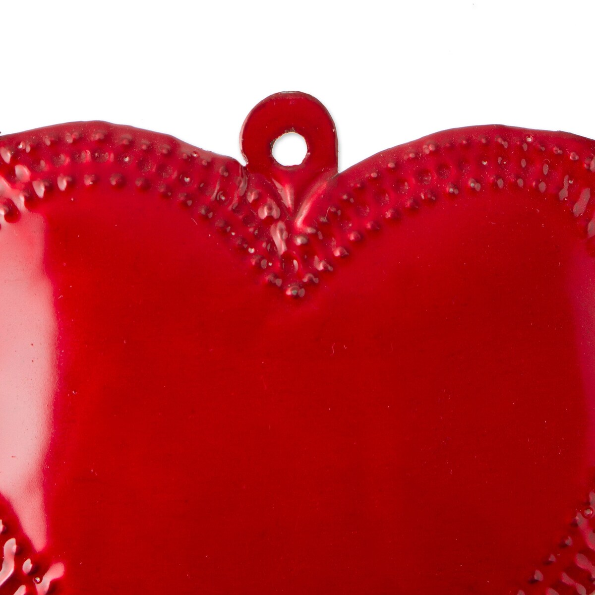 Novica Handmade Heart Takes Flight Embossed Tin Wall Accent