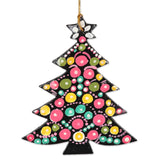 Novica Handmade Joyful Trees Hand Painted Ornaments (Set Of 6)