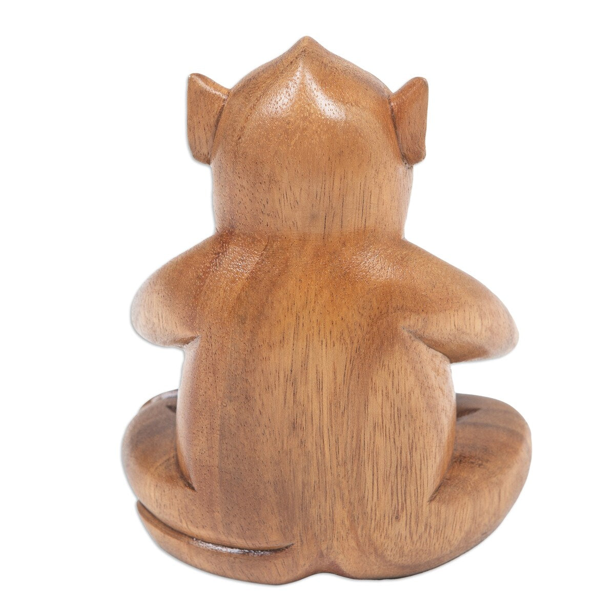 Novica Handmade Joyous Apprentice Wood Statuette