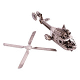 Novica Handmade Rustic Twin-Engine Helicopter Recycled Auto Parts Sculpture