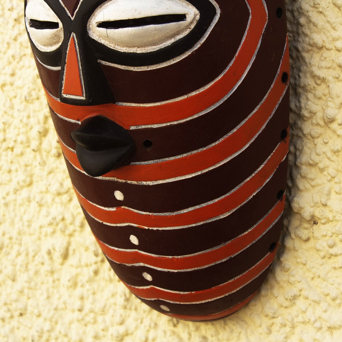Novica Handmade Songye African Wood Mask