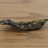 Novica Handmade Speckled Almond Leaf Bronze Sculpture (5.5 Inch)