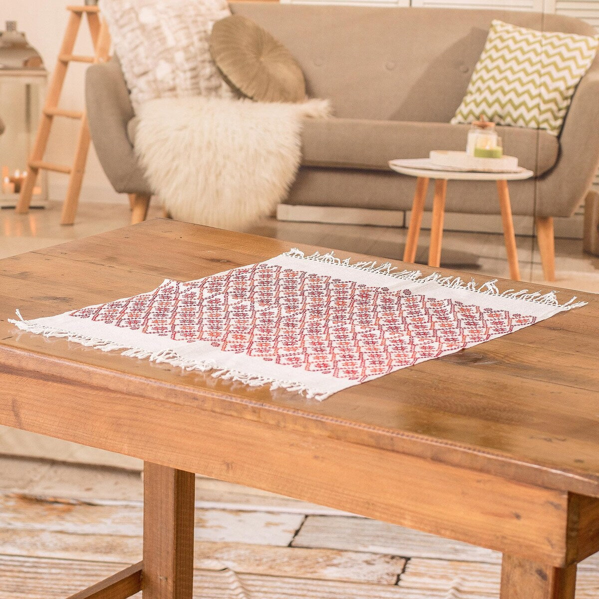 Novica Handmade Stars In The Sky Cotton Placemat