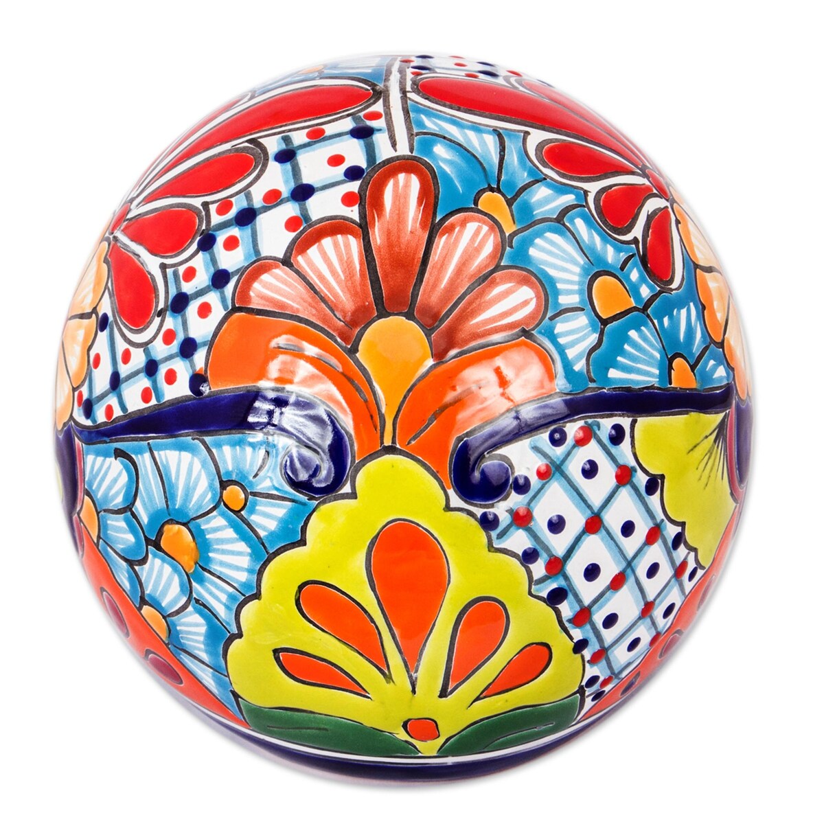 Novica Handmade Summer Designs Ceramic Decorative Accent
