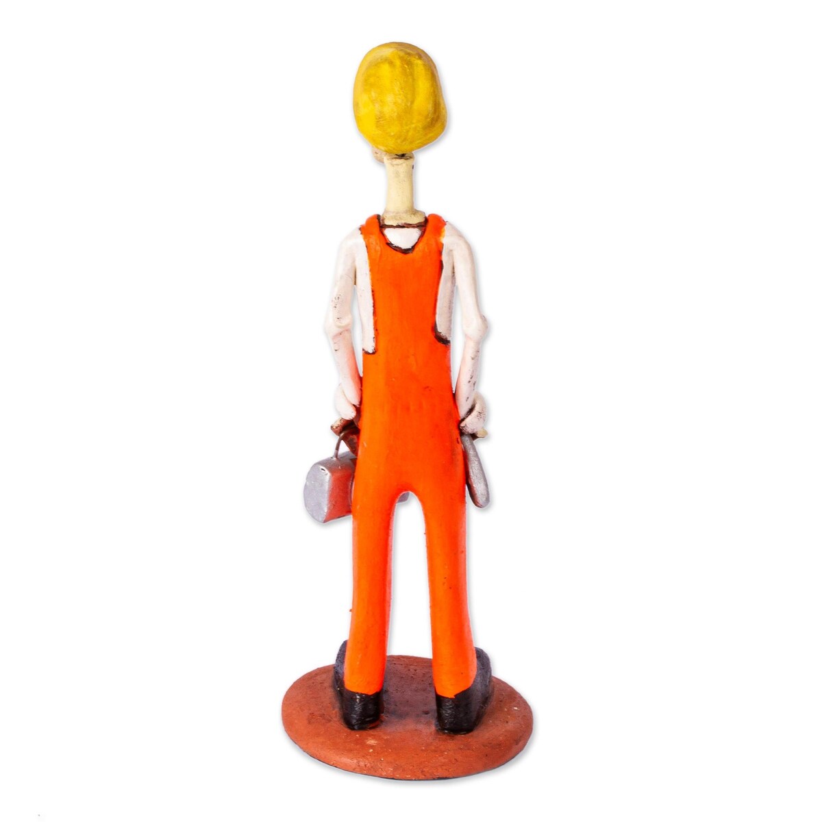 Novica Handmade Tradesman Catrin Ceramic Sculpture