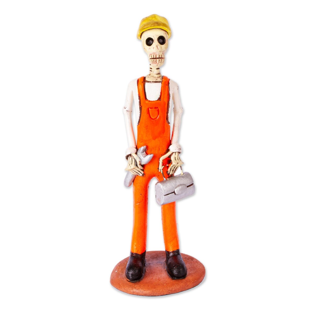 Novica Handmade Tradesman Catrin Ceramic Sculpture