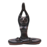 Novica Handmade Upward Salute Cement Statuette