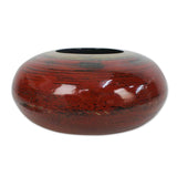 Handmade Mercury Lacquered Bamboo Pot (Thailand)