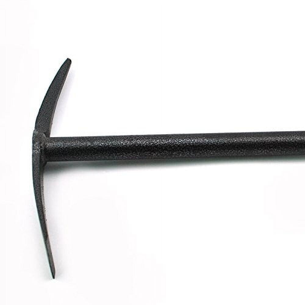 Agfabric Long Triangle Garden Hoe, Plastic Handle 14.6-Inch Length, Blade Width 10-Inch